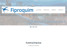 Tablet Screenshot of fiproquim.com